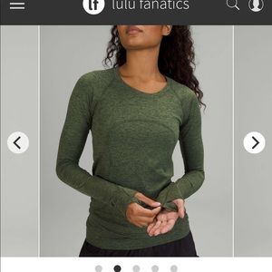 Lululemon Swiftly Tech Long Sleeve Shirt 2.0